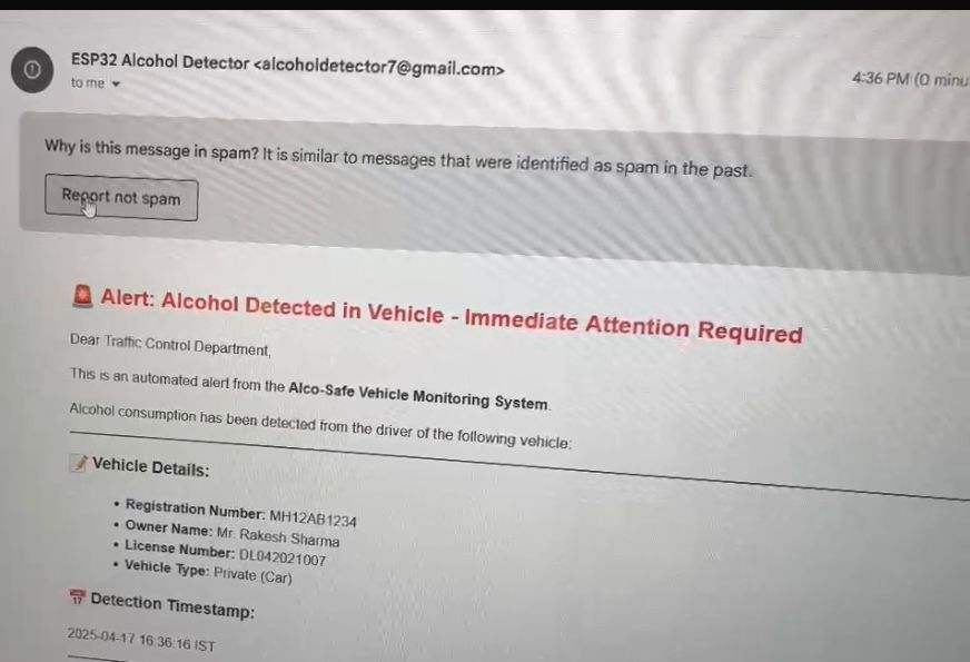 Email Alert